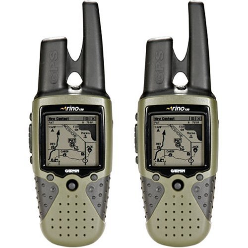 Garmin Rino 120 Handheld GPS Navigator and 2-Way Radio (2-Pack) 