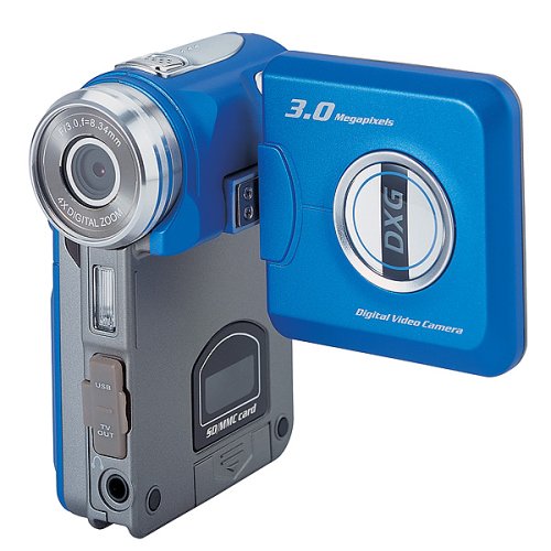 DXG USA DXG-305V 5-in-1 Digital Companion Digital Camera (Blue) 