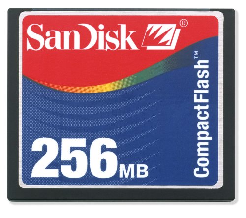 Festplatten: Sandisk CF 256.0 MB CompactFlash Card