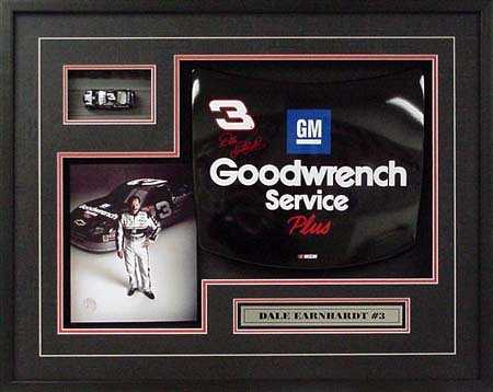 Dale Earnhardt Sr Mini Car Hood Collage