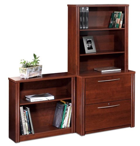 Lateral File and Bookcase Set