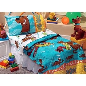 SCOOBY-DOO & Shaggy - 4pc Comforter Set - Toddler Size SCOOBY-DOO & Shaggy - 4pc Comforter Set - Toddler Size