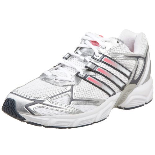 adidas Women's Uraha Running Shoe,White/Steel/Pink,11.5 M