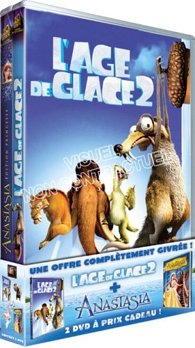 L'Age de glace 2 / Anastasia - Coffret 2 DVD dvd, Film dvd L'Age de glace 2 / Anastasia - Coffret 2 DVD