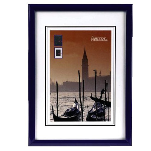 Heimkinosysteme: Hama 66481 Kunstst. Rahmen Madrid Blau 13X18