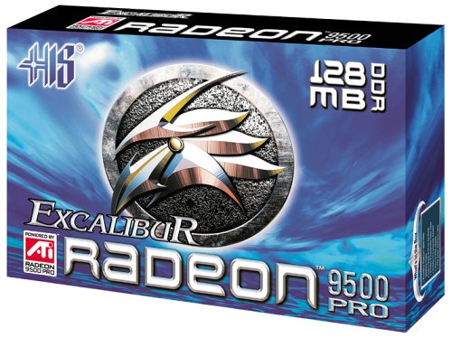 Heimkinosysteme: HIS Excalibur Radeon 9500 Pro Grafikkarte 128MB DDR (Retail)