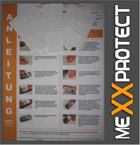 Zubeh&ouml;r: 12 x MEXXPROTECT UltraClear DISPLAYSCHUTZFOLIE f�r Nokia N93, N-93, Handy, Kratzschutz, Schutzfolie, Displayschutz