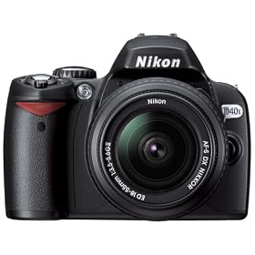 Nikon D40 6 MP Digital SLR Camera   Nikon 18 55mm AF S Lens   Nikon SLR Gadget Bag   Transcend 4GB SDHC SecureDigital Card   USB Card Reader