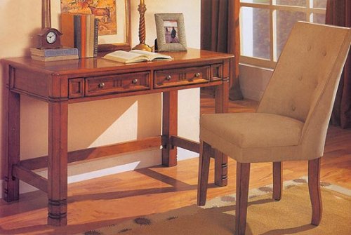 Columns Writing Desk With Microfiber Chair