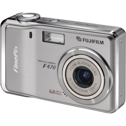 Fujifilm Finepix F470 6MP Digital Camera with 3x Optical Zoom 
