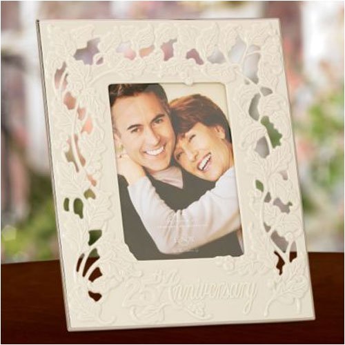 Lenox 761627 25th Anniversary 5 x 7 Picture Frame