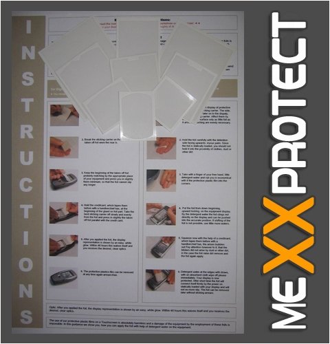 Zubeh&ouml;r: 12 x Mexxprotect UltraClear DISPLAYSCHUTZFOLIE f�r Sony Ericsson W710i, W-710i, Handy, Kratzschutz, Schutzfolie, Displayschutz, Kratzschutzfolie