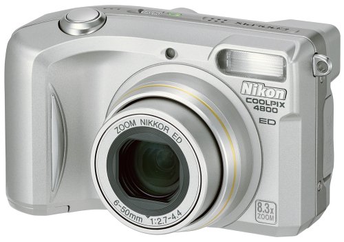 Nikon Coolpix 4800 4MP Digital Camera with 8.3x Optical Zoom 