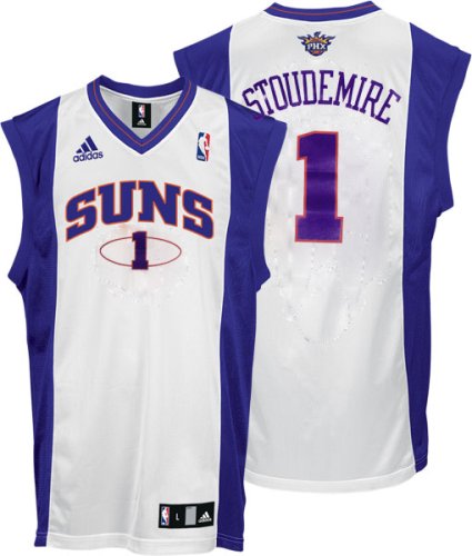Amare Stoudemire Phoenix Suns White Youth Replica Adidas NBA Jersey