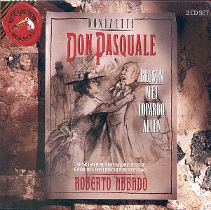 Donizetti - Don Pasquale / Bruson &middot; Mei &middot; Lopardo &middot; T. Allen &middot; Munich RO &middot; R. Abbado