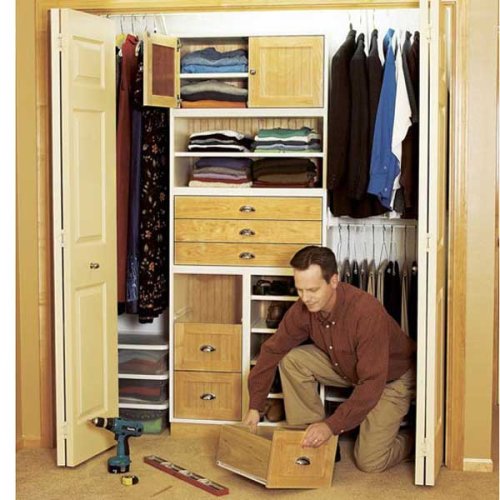 Super-flexible Closet Storage System Woodworking Plan