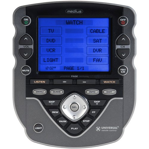 URC Complete Control TX-1000 Medius - Universal remote control - infrared/radio