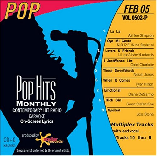 Pop Hits Monthly Karaoke POP Feb 2005
