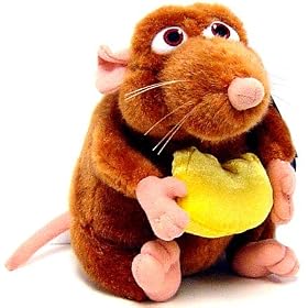 Disney Pixar Ratatouille Movie Action Figure - EXCLUSIVE Mini Plush Figure Emile Disney Pixar Ratatouille Movie Action Figure - EXCLUSIVE Mini Plush Figure Emile