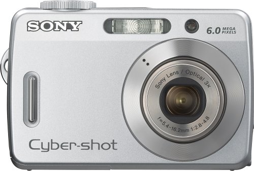 Sony Cybershot S500 6MP Digital Camera with 3x Optical Zoom 
