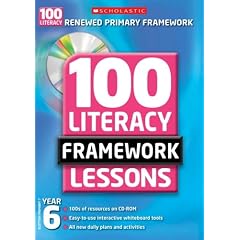100 New Literacy Framework Lessons for Year 6 with CD-Rom (100 Literacy Framework Lessons) (100 Literacy Framework Lessons)