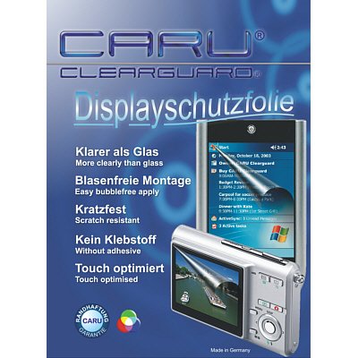 Camcorder: CARU Clearguard, kratzfest, extrem klarer Displayschutz f�r Benq ME75
