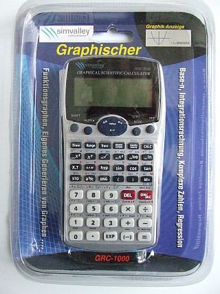 Handys ohne Vertrag: grafischer Taschenrechner GRC-1000 Grafikrechner