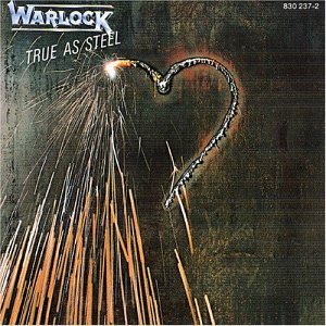 True as Steel by Warlock album cover