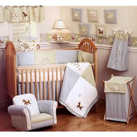 Lambs & Ivy Country Farm 6 Piece Bedding Set