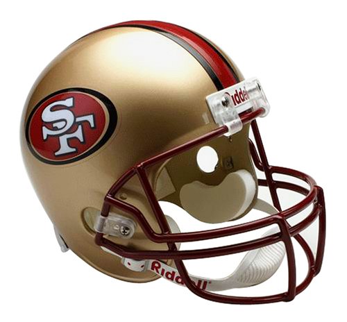 Riddell San Francisco 49ers NFL Deluxe Replica Full Size Helmet