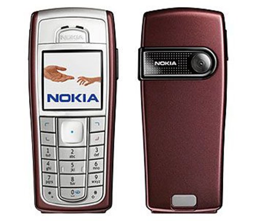 NoteBook: Nokia Cover Red f�r 6230