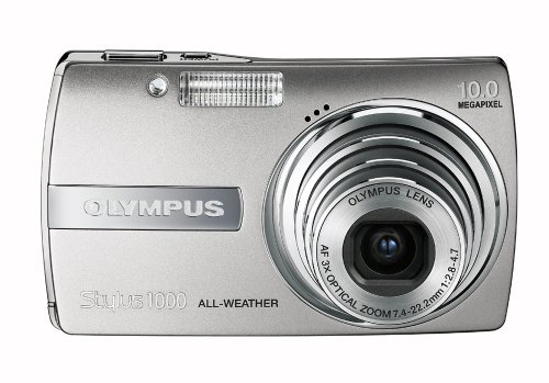 Olympus Stylus 1000 10MP Digital Camera with Digital Image Stabilized 3x Optical Zoom