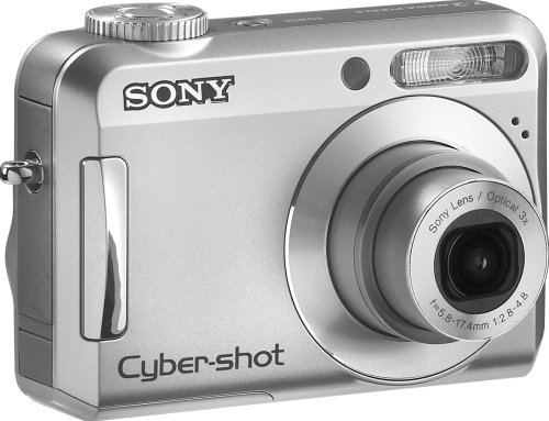 Sony Cybershot S650 7.2MP Digital Camera with 3x Optical Zoom