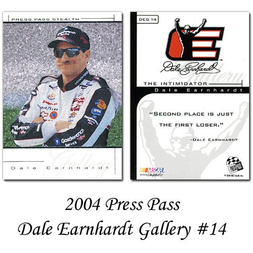 Press Pass '04 Gallery # 14 Dale Earnhardt Premium Card