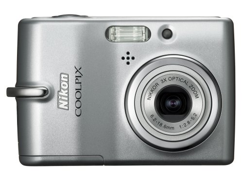 Nikon Coolpix L10 5MP Digital Camera with 3x Optical Zoom 