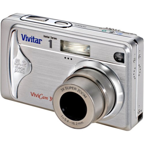 Vivitar 5.0 Megapixel Camera with 3X Optical Zoom and Large 2.5 inch Tft LCD