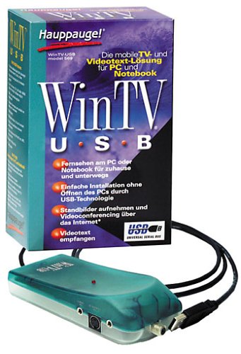 Heimkinosysteme: Hauppauge WinTV USB TV-Karte