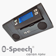 Elektronik und Foto: Award Gewinner 2007 Alphanummerischer Bluetooth Stereo-Freisprecher f�r Auto, B�ro und mehr.