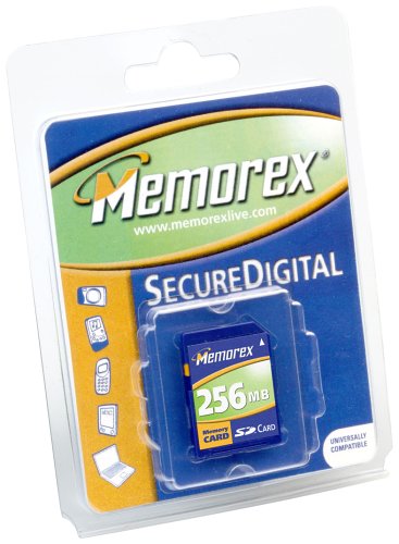 MP3 Player: Memorex SD 256 MB Highspeed SecureDigital Card