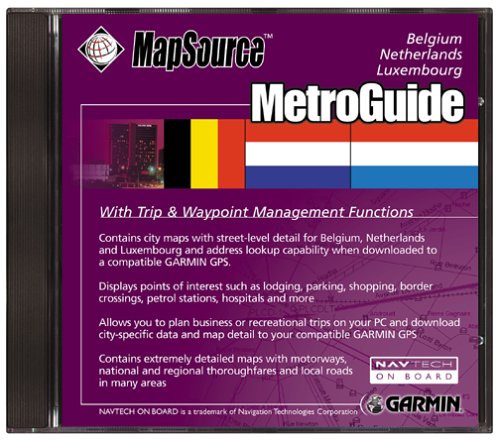 Garmin MetroGuide CD ROM (Benelux)