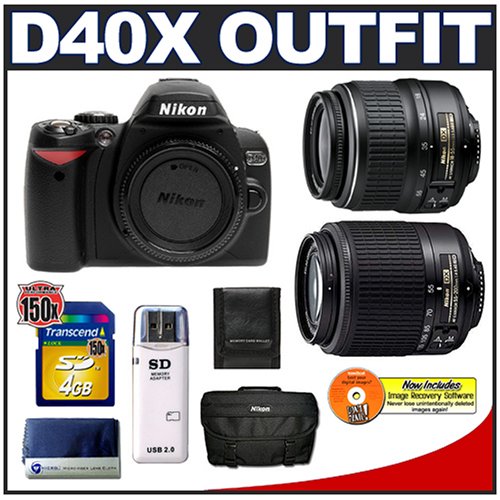 Nikon D40x 10.2MP Digital SLR Camera 