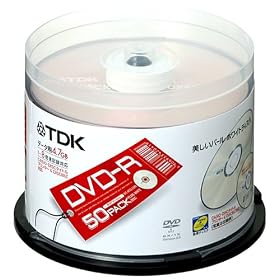 TDK DVD-R�ǡ����� 1-8��®��Ͽ�б� 50������ [DVD-R47ALX50PU]