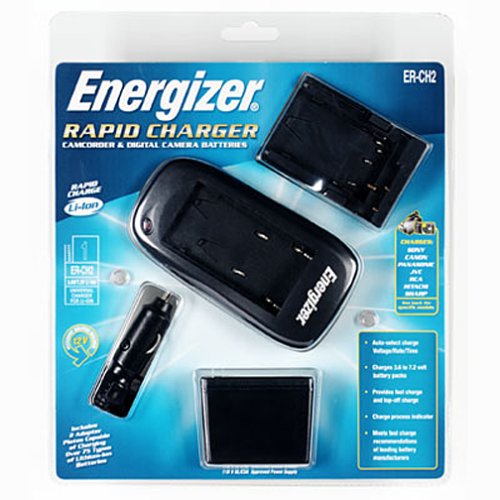 Energizer ERCH2 Camcorder/Digital Camera Quick Charger