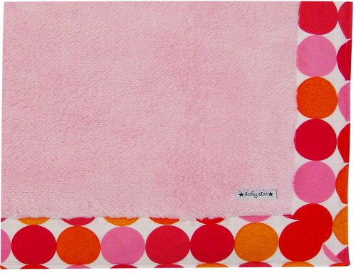 Baby Star PINK DOT PINK POODLE BLANKET