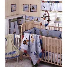 Sumersault Animal Antics 4 pc Crib Set Sumersault Animal Antics 4 pc Crib Set