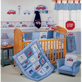 Precious Cargo 4 Piece Crib Bedding Set by Lambs & Ivy