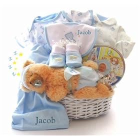 Buy Baby Bear Nap Time Personalized Baby Gift Basket