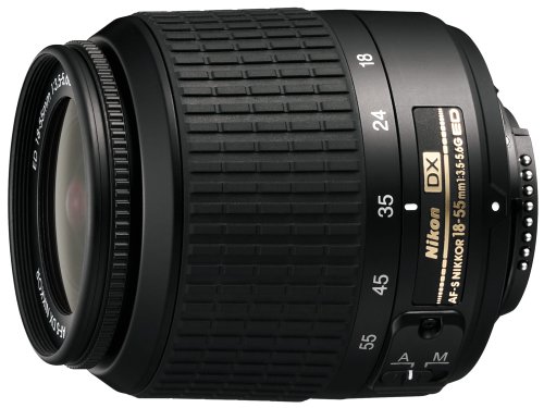 Notebooks: Nikon AF-S DX Nikkor 18 - 55 mm/3.5-5.6 G ED Kamera Weitwinkel-Zoomobjektiv Silber