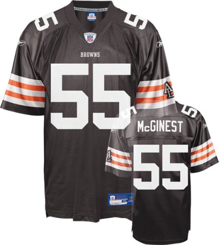 Willie McGinest Cleveland Browns Brown NFL Replica Jersey