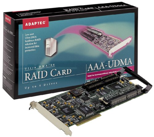 Elektronik und Foto: Adaptec AAA-UDMA Kit Controller RAID PCI-32Bit U-ATA/66 4Dev 4Ch.